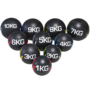 Ballon de médecine en caoutchouc solide multi-usages pour l'entraînement abdominal, la stabilité du tronc, les entraînements agiles, équipement de fitness - Product Image 3