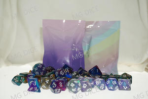Pack mystère Surprise Logo personnalisable Pack de dés RPG en plastique frais Mini acrylique métal DND <span class=keywords><strong>Dice</strong></span> Jeu de rôle - Product Image 6
