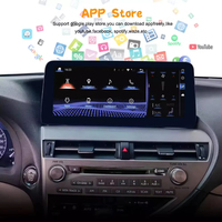 Écran tactile multimédia de navigation GPS Android Auto Carplay sans fil de 12,3 pouces pour tableau de bord Lexus RX300 RX450H 2020 Système Android