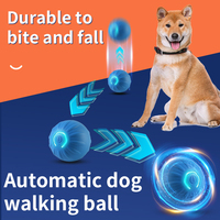 Balle intelligente pour chien, rebondissante et roulante, jouet interactif pour animaux de compagnie pour soulager l'ennui