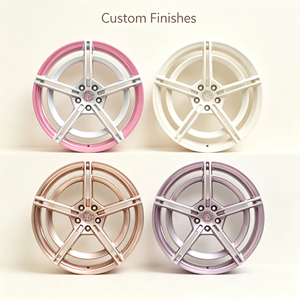 Jantes forgées monobloc à cinq branches Feminine Stance Tuning 15 16 pouces compatibles avec Mini <span class=keywords><strong>Cooper</strong></span> <span class=keywords><strong>Fiat</strong></span> <span class=keywords><strong>500</strong></span> Tesla Model 3 Volkswagen Beetle - Product Image 4