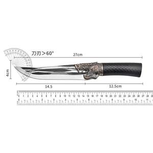 Cuchillo para deshuesar Longquan, con cabeza de dragón, cuchillo afilado para deshuesar, cuchillo para matar pescado, cuchillo de chef, cuchillo para matar cerdos, cuchillo para cortar en cubos. - Product Image 5
