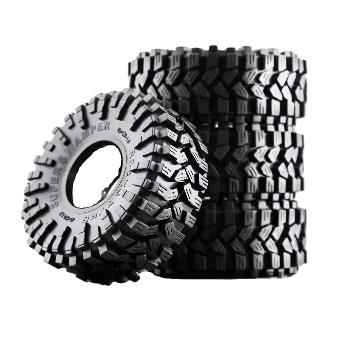 RS 1:10 Model Car TRX Crawler 1.9 inch Universal Crawler Tire Nine-tailed Fox Tyres R111