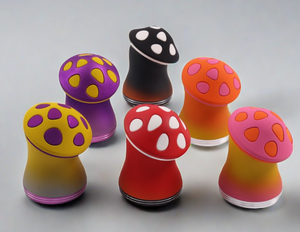 Nuevo Molinillo de Hierbas CANNA 2024, Creativo, con Forma de Hongo, Color Degradado, Aleación de Zinc, 63 mm, 4 Piezas, Caja Manual para Accesorios - Product Image 6