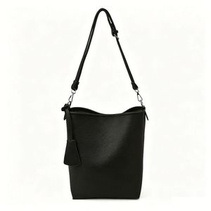 2026 New Arrivals Leather Minimalist Female Designer Bags Women <b>Handbags</b> Ladies Bucket Purse - Product Image 4