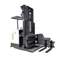 Harga Forklift Lorong Sangat Sempit AMR Robot 2200lbs LVNA1000 Tipe Garpu AGV Forklift Tri Lateral
