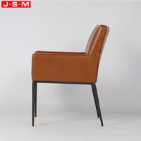 Usine de meubles de restaurant, Poltrona Sillas De Comedor, chaises de salle à manger confortables avec coussin, chaises de salle à manger modernes en cuir pour table à manger