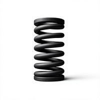 Ressort de compression sablé, fermé et rectifié, résistant à la fatigue, sur mesure, en métal, pour usage industriel