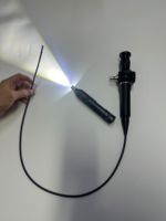Portée d'inspection Flexi-optique Endoscope d'articulation à 2 voies Fiberscope portable Endoscopie ORL