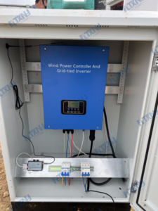 Generador Eólico Vertical Flyt WUXI de 1-20kw, Diámetro del Rotor de 100m, 96V/120V/220V para Uso Doméstico - Product Image 2