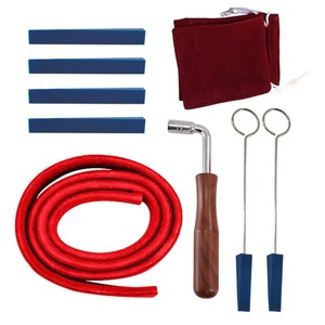 Set Universale di Strumenti per Accordatura Pianoforte, Chiave per Accordatore, Forcella Silenziatrice, Bastoncino Ammortizzatore in Gomma, Accessori Professionali per Manutenzione Pianoforte - Product Image 4