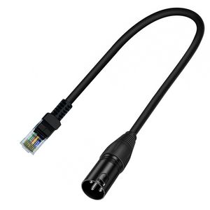 Personalizado para <span class=keywords><strong>Canon</strong></span> XLR3 Core <span class=keywords><strong>Cable</strong></span> de audio <span class=keywords><strong>macho</strong></span> <span class=keywords><strong>a</strong></span> <span class=keywords><strong>hembra</strong></span> y RJ45 <span class=keywords><strong>macho</strong></span> para controlador de la serie LED RGB de la serie LED - Product Image 3