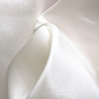 10 m/m mûrier couleur ivoire Habutai 100 tissu Habotai en soie pure de haute qualité pour doublure de vêtements doux RFD