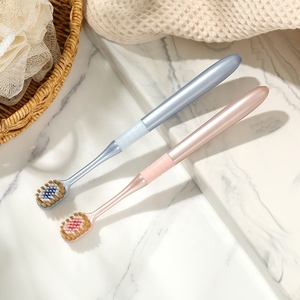 <span class=keywords><strong>Brosse</strong></span> à dents de luxe TISS Colorful à poils en spirale <span class=keywords><strong>ultra</strong></span>-fins et doux, sélection de riz, 1 paquet - Product Image 3