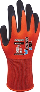 WG-310 rojo de Spandex de Nylon de Micro espuma de látex, nitrilo Palma Maxi alta Flex jardinería seguridad guantes de trabajo - Product Image 3
