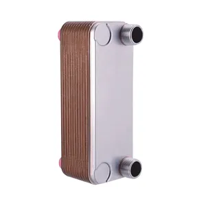 B3-014 Stainless Steel 304 And Copper Welded Plate Oil Heat Exchanger