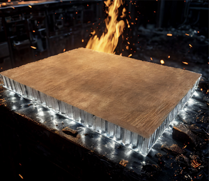 Tùy chỉnh SPC nhôm tổ ong tấm <span class=keywords><strong>Composite</strong></span> hiện đại Nội Thất Tường Ốp cho chống cháy Kỹ Thuật Xây dựng A1 vật liệu - Product Image 5