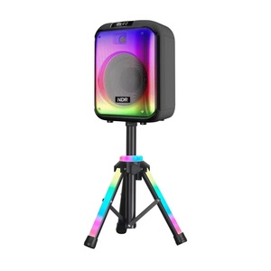 Barre de son portable NDR-102A/B de 12 pouces, haut-parleurs HiFi DJ, haut-parleurs originaux pour karaoké avec micro et <span class=keywords><strong>Bluetooth</strong></span> - Product Image 2