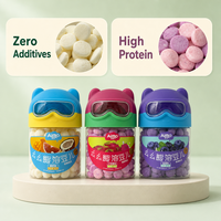 Aimo kant-en-klare knapperige zoete biscuits – smelten in de mond. Meerdere fruit smaken. 14 gram. Verpakkingsdozen.