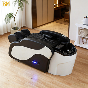 专业电动头疗按摩床液压洗头台洗发盆适用于沙龙美容诊所设备 - Product Image 2