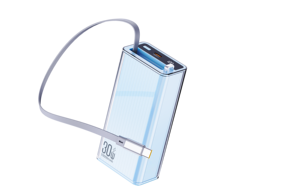 โอปาคิ พาวเวอร์แบงค์ชาร์จเร็ว 30W ความจุ 10000mAh พร้อมหน้าจอ LED และปลั๊กในตัว - Product Image 3