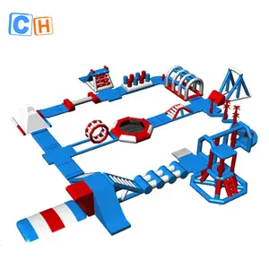 CH Inflatable Floating Water Park Factory Prices Water Play Equipment Park Inflatable For Adult