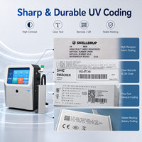 Codificador UV de Alta Resolución 3000DPI A400 con Cabezal de Impresión Ricoh G4, 165m/min, Codificador Industrial para Impresión de Códigos QR y Logotipos