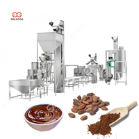 Fournisseur à haut rendement Machine de fabrication de liqueur de fève de cacao Machines de traitement de chocolat en poudre de cacao pour le cacao