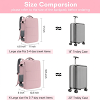 Sac à dos d'ordinateur portable de luxe personnalisé pour étudiants, imperméable, pour affaires, école, usine