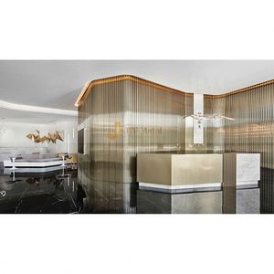 Bande décorative d'angle en acier inoxydable brossé en forme de T, étanche et durable, pour carrelage mural de salle de bain et appartement, expédiée directement de l'usine - Product Image 5