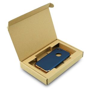 Caja de Envío Plegable Personalizada, Ecológica, Reciclada, Mate, de Cartón Corrugado, para Regalos, para Teléfonos Inteligentes - Product Image 6