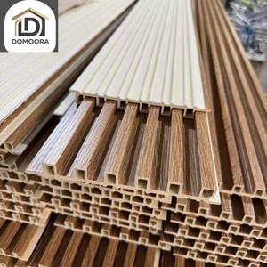 <span class=keywords><strong>Panel</strong></span> de Pared WPC en Oferta, Impermeable, Ranurado, 21 mm, Decoración Interior y Exterior, <span class=keywords><strong>Precio</strong></span> de Fábrica, Suministro al por Mayor para Contratistas, Revestimiento de Paredes - Product Image 1