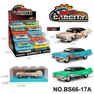 Coche de Juguete de Metal a Escala <span class=keywords><strong>1</strong></span>:36, Modelo de Coche de Aleación Fundida a Presión con Vitrina Acrílica, Vehículo de Juguete Coleccionable para Niños y Adultos, Venta al por Mayor - Product Image 1
