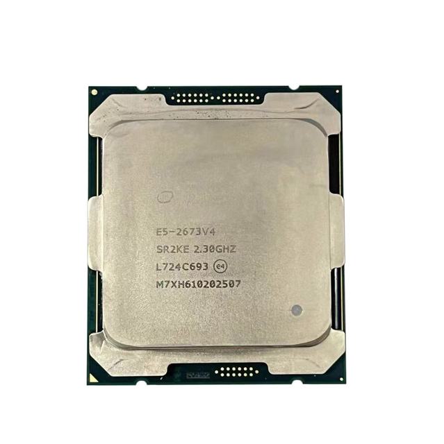 Used for Intel Xeon E5 2673 V4 Processor SR2KE 2.3Ghz 20 Core 135W Socket LGA 2011-3 CPU