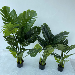 Planta Artificial de Monstera Deliciosa Suzume Ii de 90cm, 120cm, 140cm, Decoración Interior y Exterior, Accesorios para Bodas y Hogar - Product Image 1