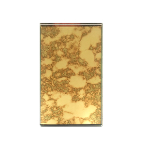<span class=keywords><strong>Miroir</strong></span> en verre antique, mur de carreaux personnalisé de grande taille, 4mm 5mm, couleur or, <span class=keywords><strong>miroir</strong></span> en verre antique - Product Image 3