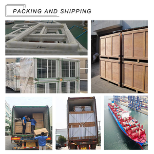 Fenêtre à simple ou <span class=keywords><strong>double</strong></span> battant coulissante verticale électrique automatique américaine avec verre trempé - Product Image 5