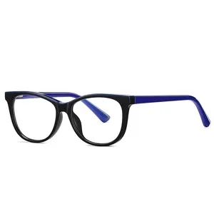 20207 гибкие Детские антибликовые голубые очки для компьютера, очки для девочек и мальчиков, оптические очки Tr90