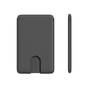 קל לדחוף לשדרוג גב כיס מדבקה tarjetas לוגו מותאם אישית ארנק סיליקון טלפון נייד מחזיק כרטיס אשראי - Product Image 5