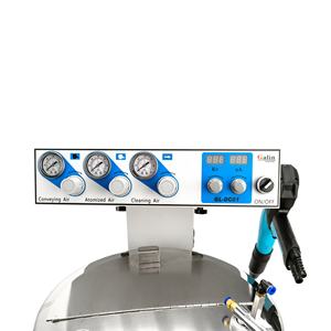 Polvere epossidica elettrostatica di poliestere rivestimento metallizzato in plastica verniciatura a spruzzo macchina per mitragliatrice a spruzzo - Product Image 6