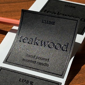 Adesivi per Profumi Personalizzati Irregolari, Adesivi con Logo Personalizzato, Etichette per Imballaggio Personalizzate, Adesivi Bianchi Personalizzati - Product Image 2