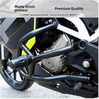 Nouvelle barre de protection avant anti-chute pour moto, protection du moteur, acier noir, accessoires de modification pour 250SR