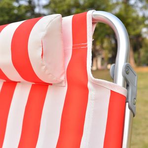 Chaise <span class=keywords><strong>de</strong></span> plage <span class=keywords><strong>chic</strong></span> style brésilien - Aluminium antirouille avec poche isolée pour club haut <span class=keywords><strong>de</strong></span> gamme, boutique, maison d'hôtes - Product Image 6