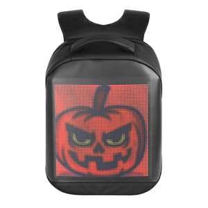 Thông minh LED Ba lô BIOS hiển thị ABS nhựa không dây đầy đủ màu sắc hiển thị không thấm nước cuốn sách Túi phụ kiện cho xe máy - Product Image 6