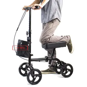 助行器用于断腿膝盖助行器滑板车的助行器设备用于车轮助行器膝盖助行器滑板车康复站