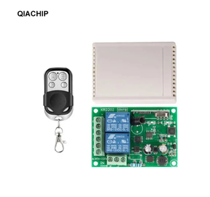 Qiachip 433Mhz phổ không dây điều khiển từ xa chuyển đổi AC 110V 220V 2CH Relay Receiver mô-đun + RF từ xa Transmitter LED ánh sáng - Product Image 2