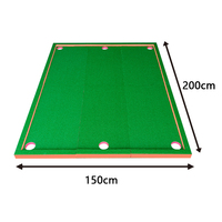Vente en gros d'aides personnelles à l'entraînement pour le golf Intérieur Extérieur Simulateur de golf Driving Range Golf Putting Green Mat