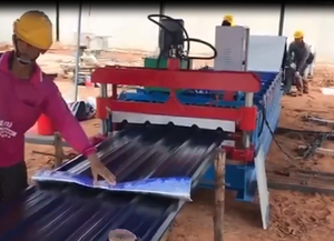 Máquina de Alta Calidad para Fabricar Láminas Metálicas para Techos, Máquina Formadora de Láminas Trapezoidales de Una Sola Capa - Product Image 6