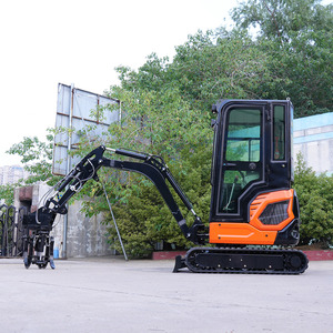 Mini-pelles avec bras pivotant 1,6 tonne 1,8 tonne 2 tonnes, cabine de pelle conforme aux normes EPA EURO 5, prix super réduits - Product Image 2