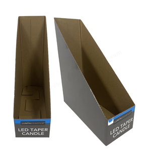 מותאם אישית ידידותי לסביבה כרטיס נייר לוח תצוגה בסגנון מודרני גלי שולחן נייר בסגנון גלי לשימוש חנות - Product Image 1